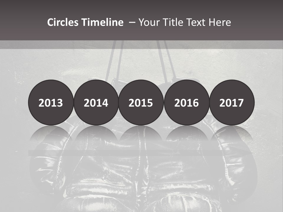 Dangling Recreation Leather PowerPoint Template