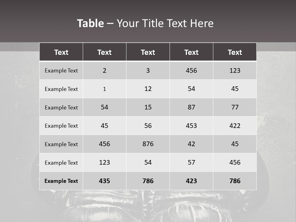 Dangling Recreation Leather PowerPoint Template