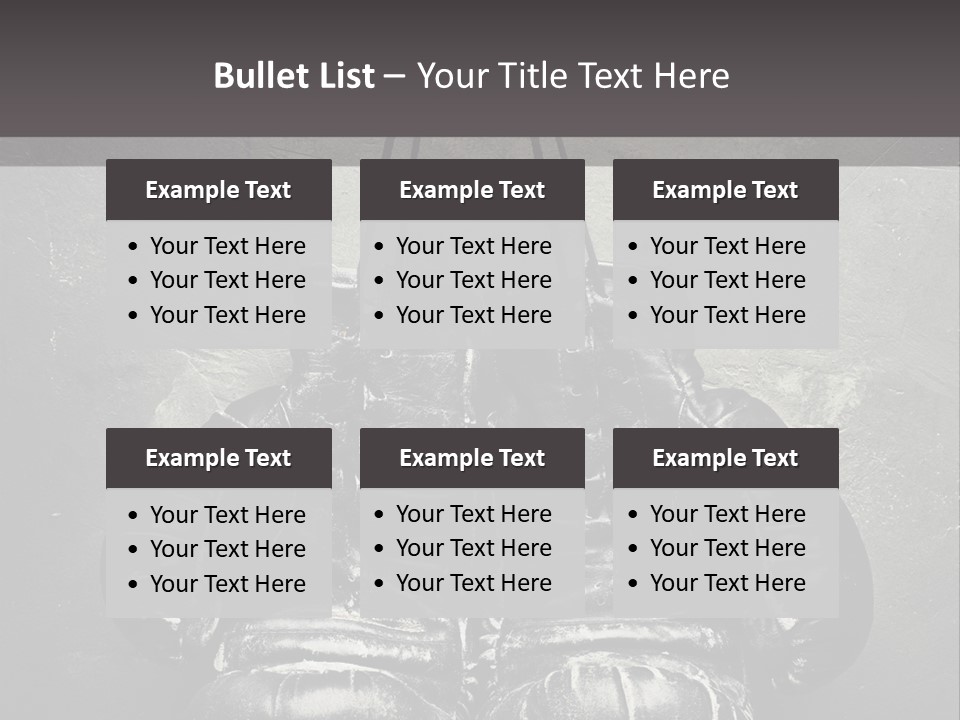 Dangling Recreation Leather PowerPoint Template