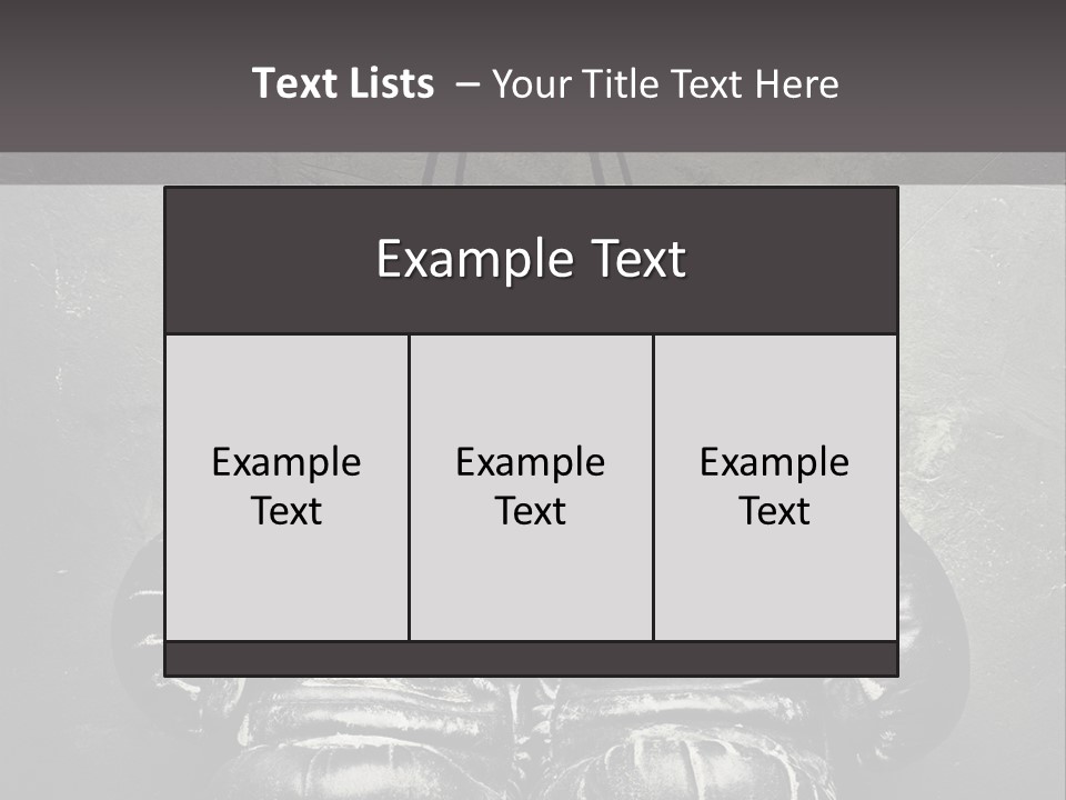 Dangling Recreation Leather PowerPoint Template