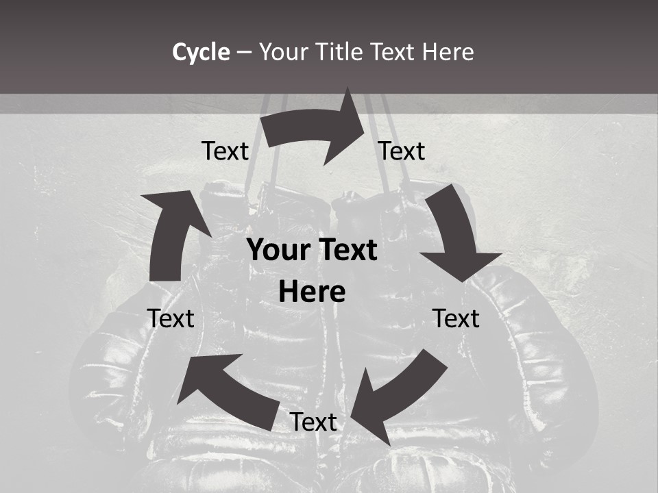 Dangling Recreation Leather PowerPoint Template
