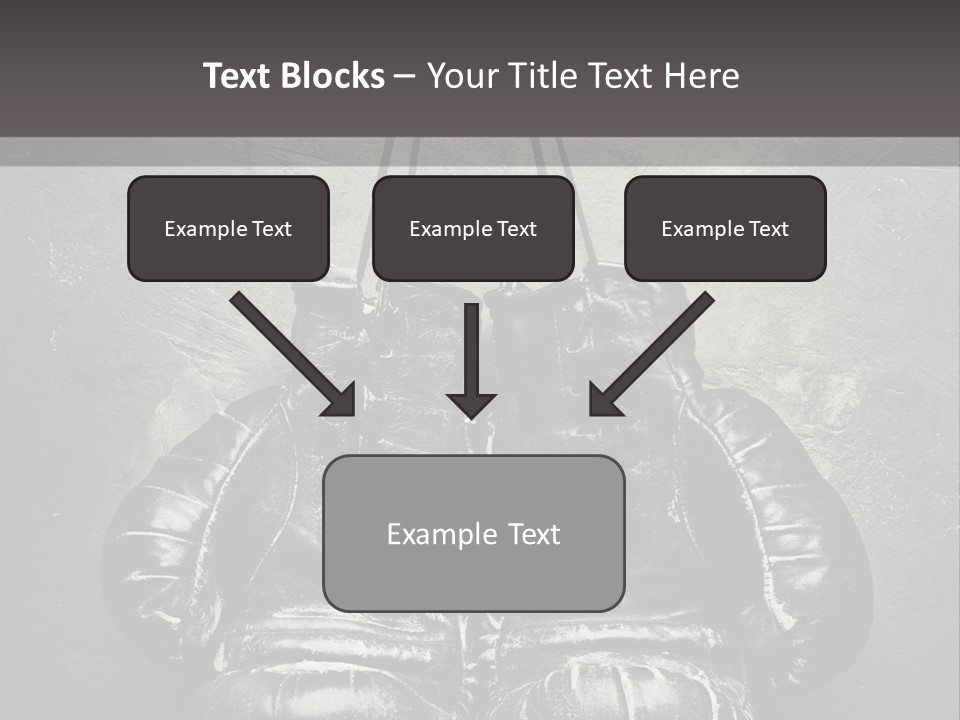 Dangling Recreation Leather PowerPoint Template