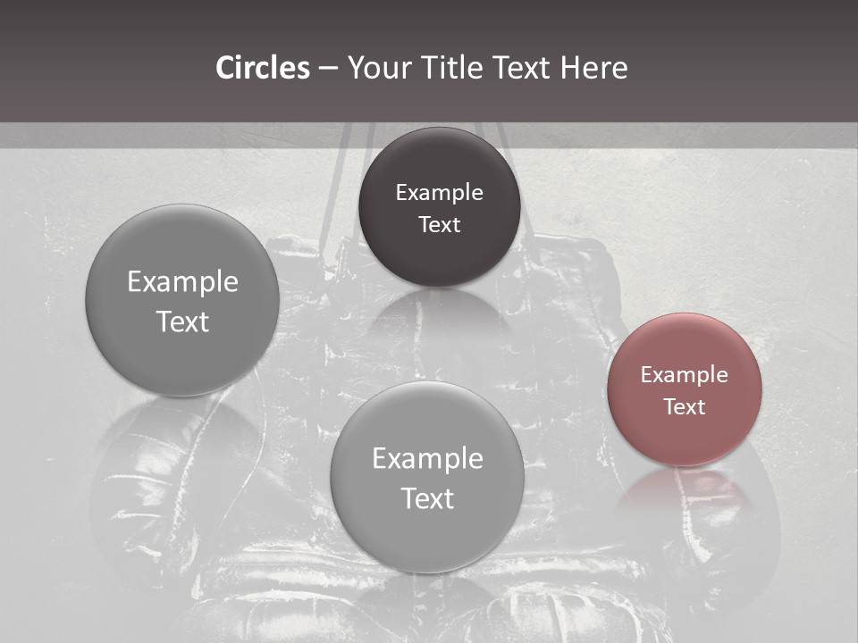 Dangling Recreation Leather PowerPoint Template