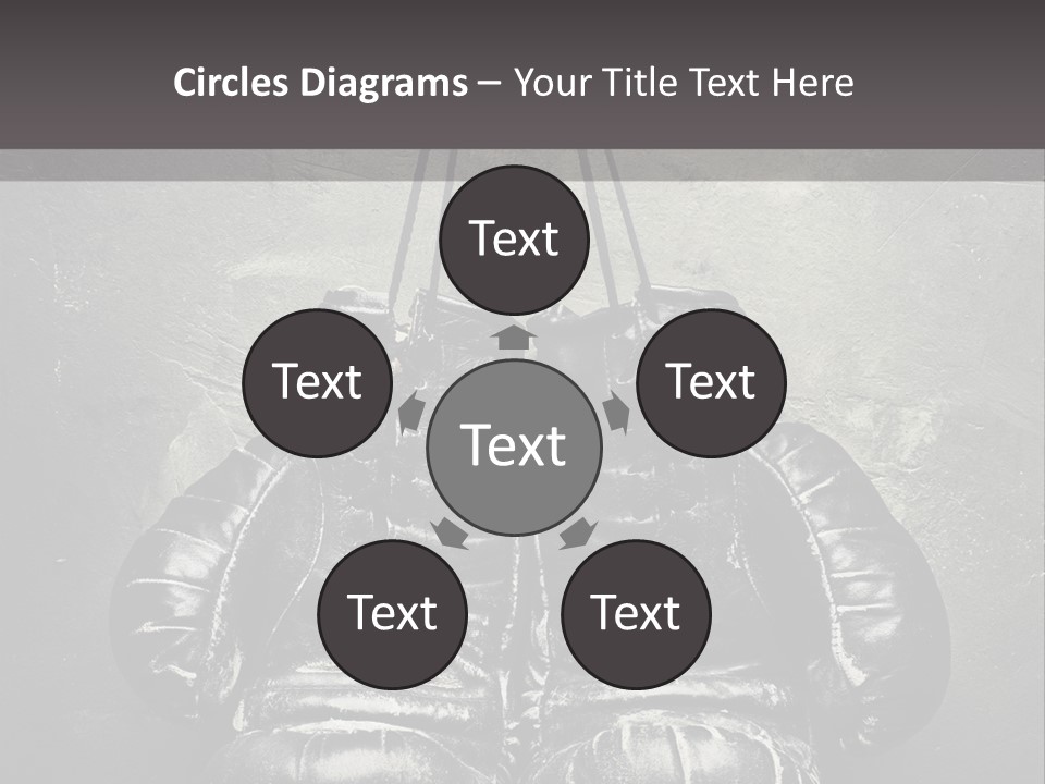 Dangling Recreation Leather PowerPoint Template