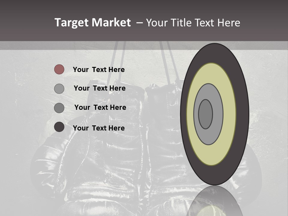 Dangling Recreation Leather PowerPoint Template