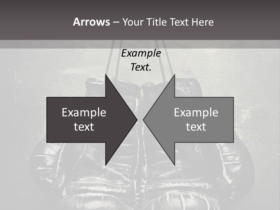 Dangling Recreation Leather PowerPoint Template