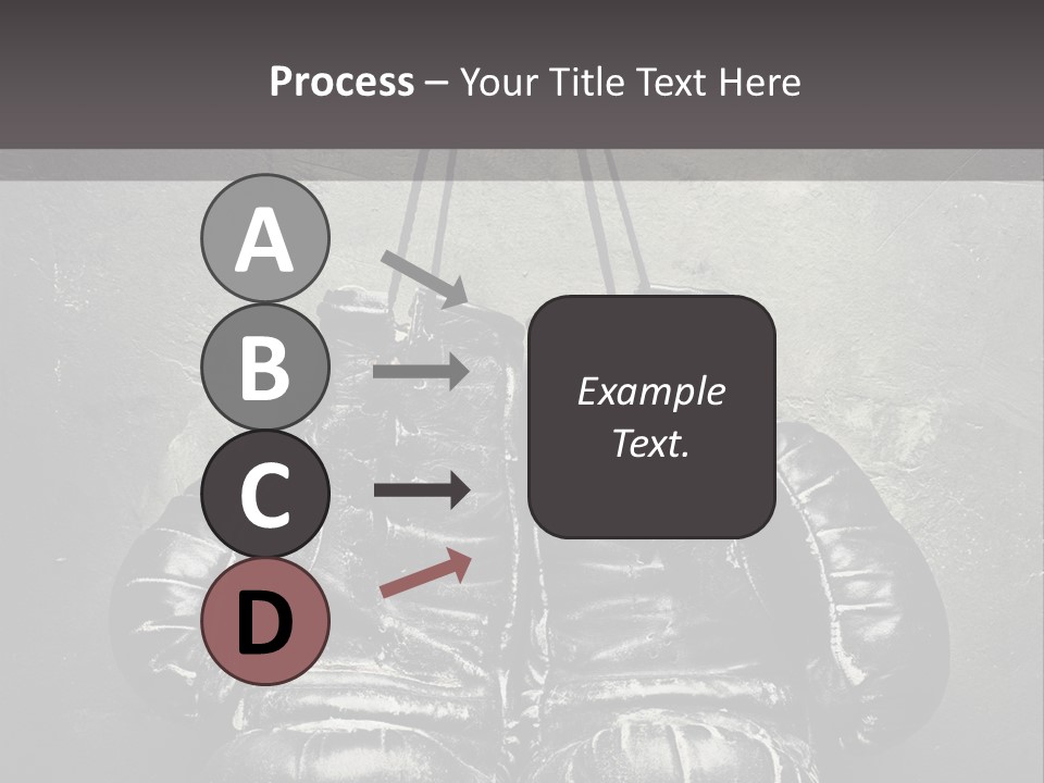 Dangling Recreation Leather PowerPoint Template