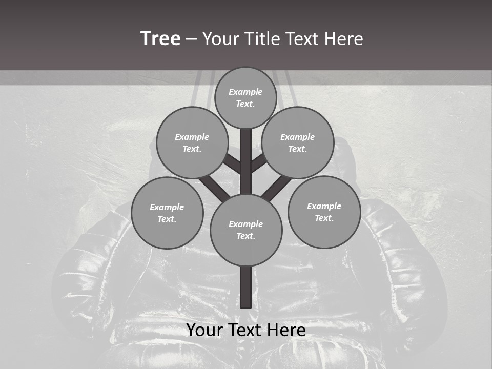 Dangling Recreation Leather PowerPoint Template