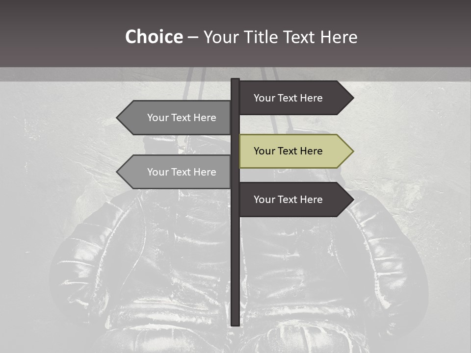 Dangling Recreation Leather PowerPoint Template