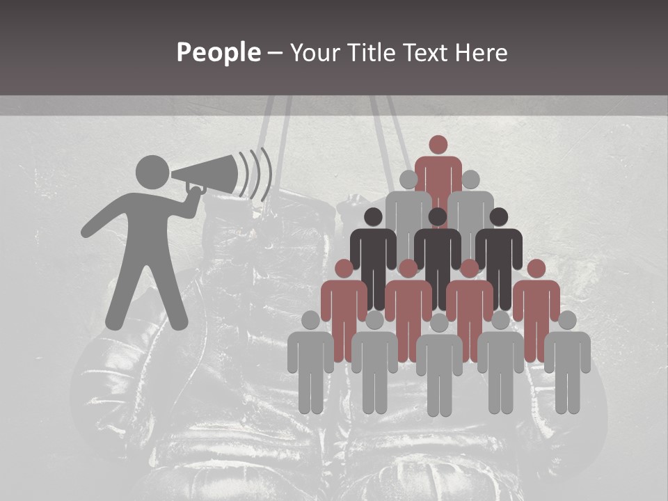 Dangling Recreation Leather PowerPoint Template