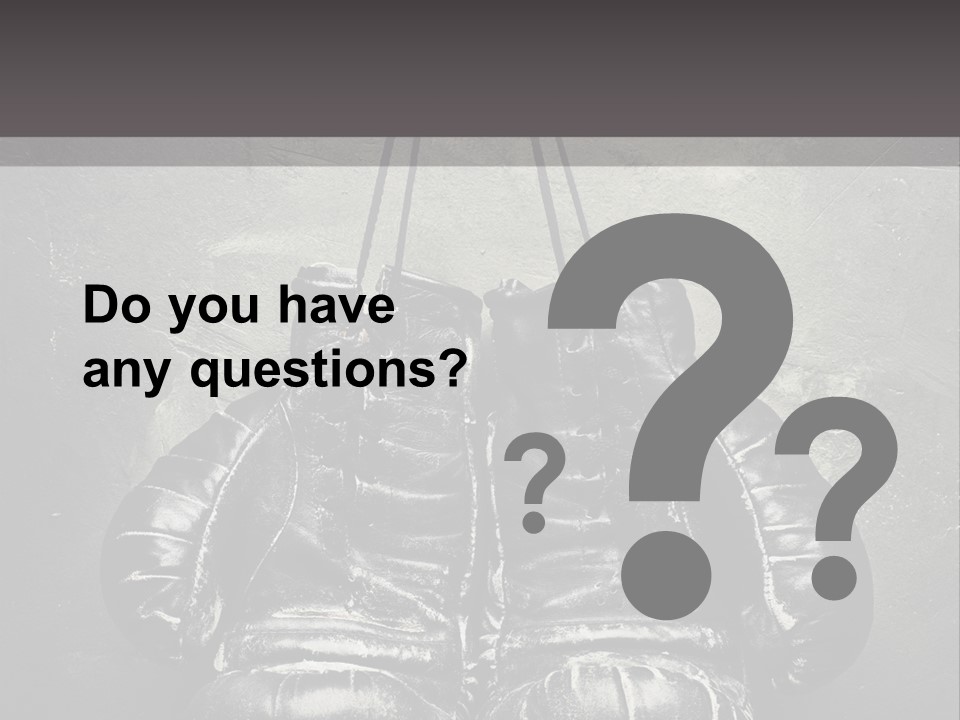 Dangling Recreation Leather PowerPoint Template