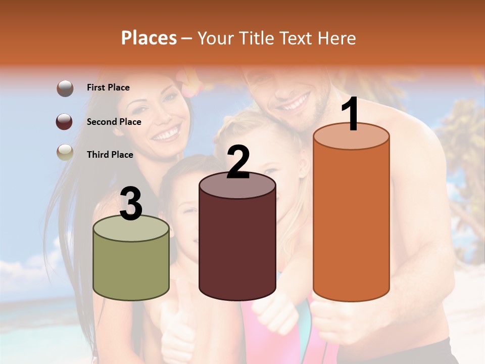 Summer Sea Enjoyment PowerPoint Template