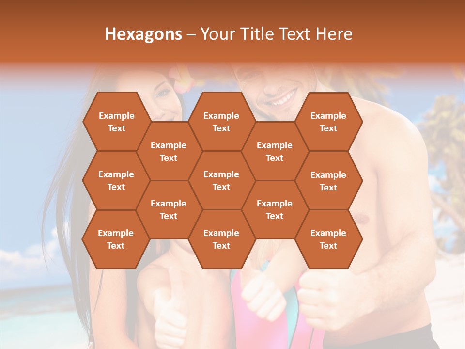 Summer Sea Enjoyment PowerPoint Template