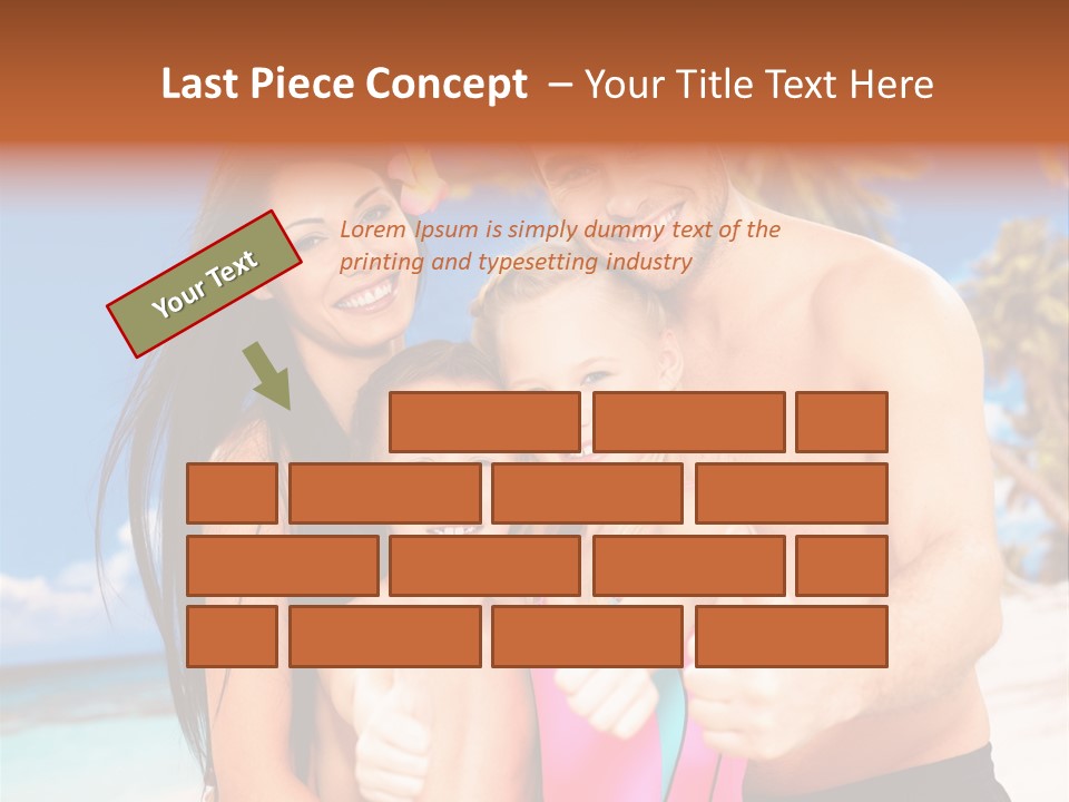 Summer Sea Enjoyment PowerPoint Template