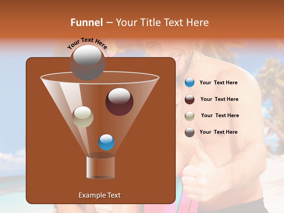 Summer Sea Enjoyment PowerPoint Template