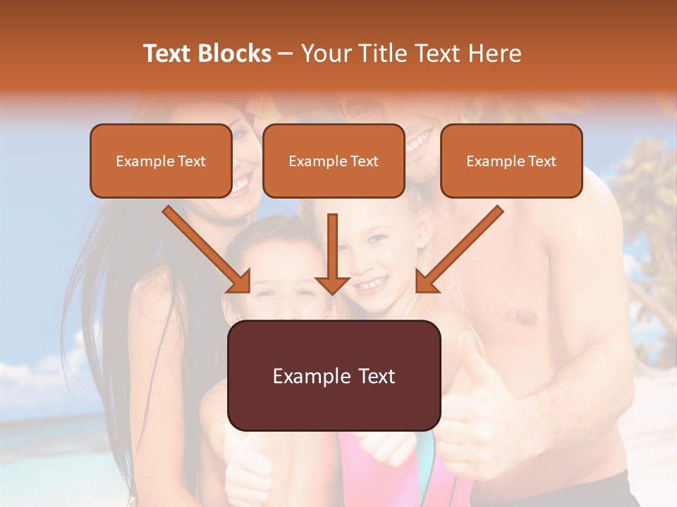 Summer Sea Enjoyment PowerPoint Template