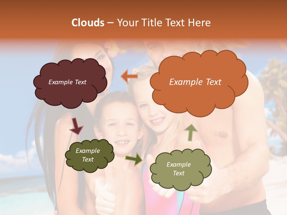 Summer Sea Enjoyment PowerPoint Template