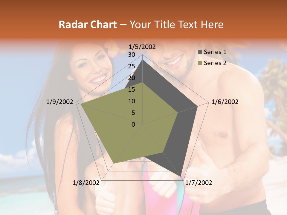 Summer Sea Enjoyment PowerPoint Template