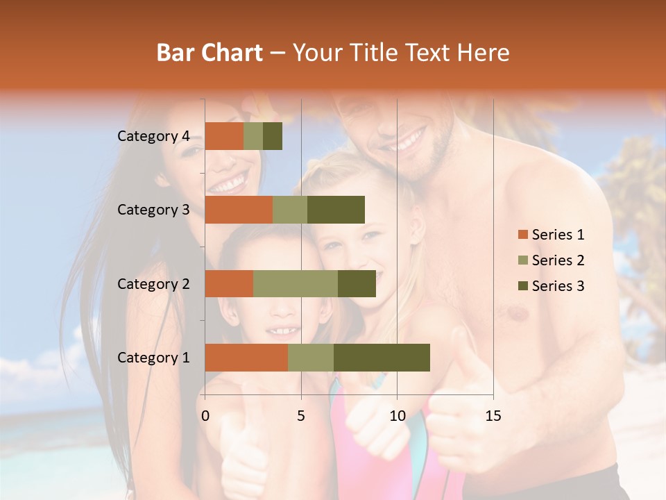 Summer Sea Enjoyment PowerPoint Template