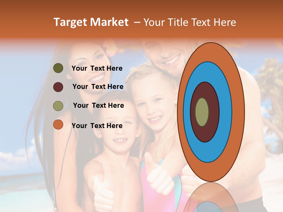 Summer Sea Enjoyment PowerPoint Template