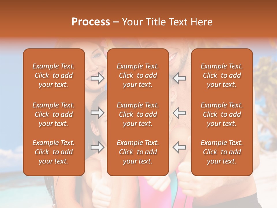 Summer Sea Enjoyment PowerPoint Template