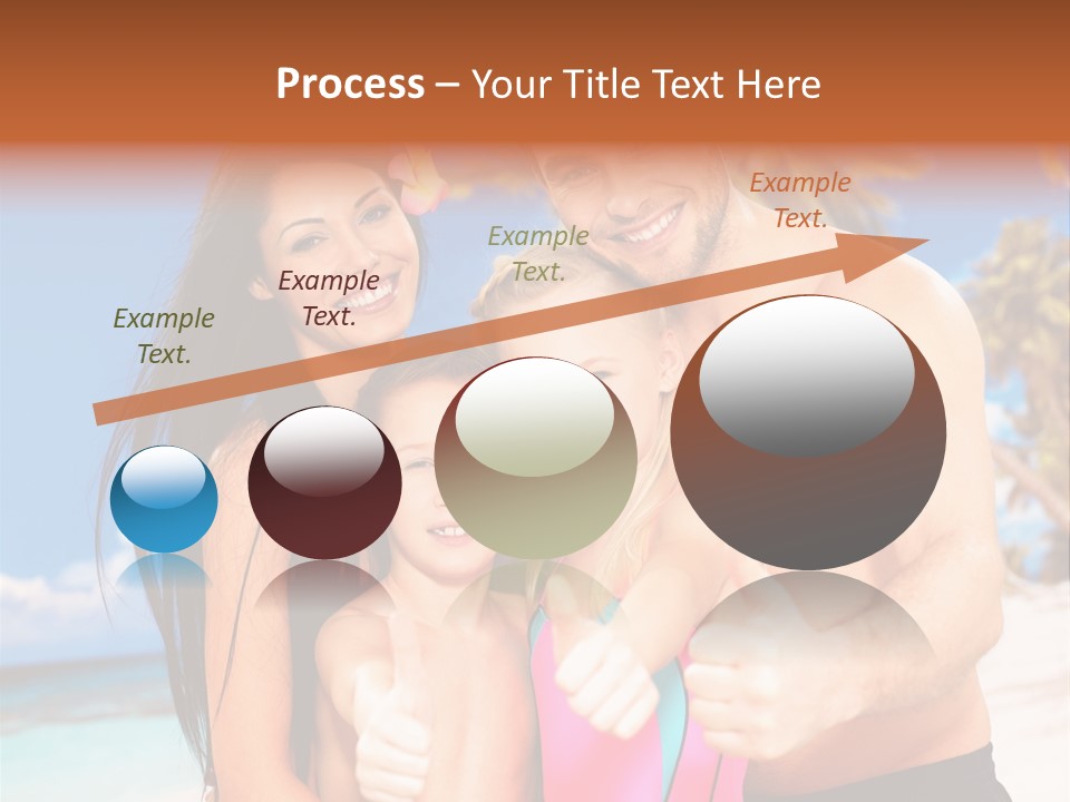 Summer Sea Enjoyment PowerPoint Template