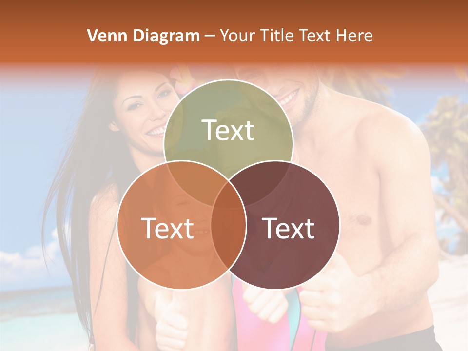 Summer Sea Enjoyment PowerPoint Template