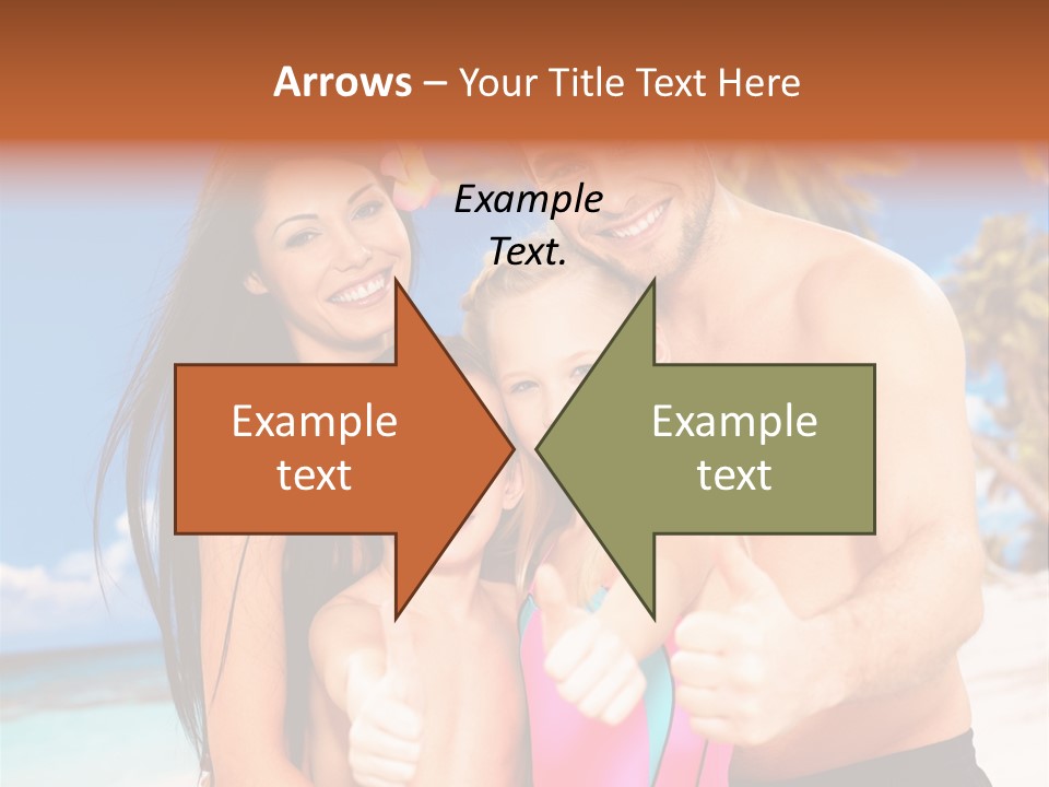 Summer Sea Enjoyment PowerPoint Template