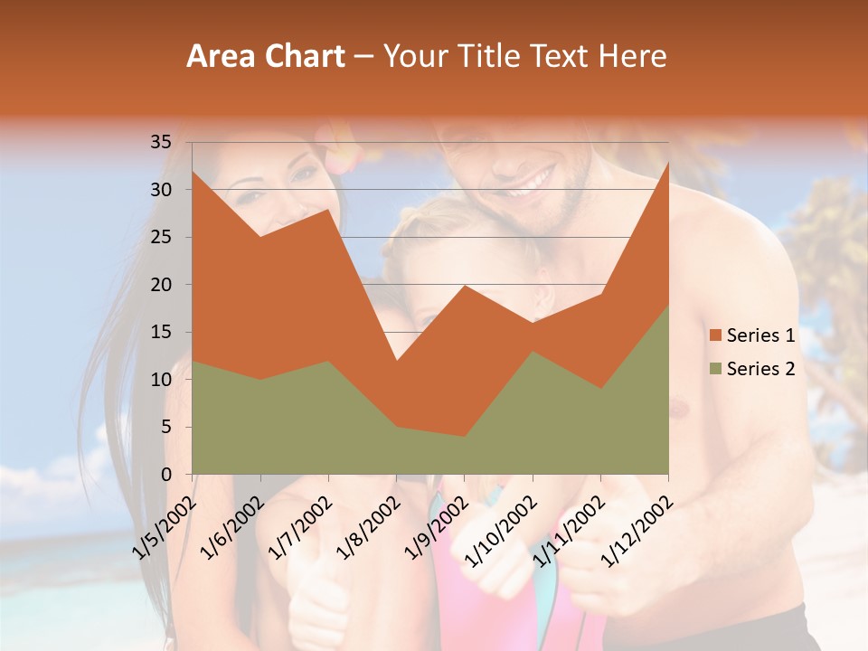 Summer Sea Enjoyment PowerPoint Template