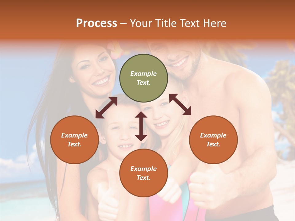 Summer Sea Enjoyment PowerPoint Template