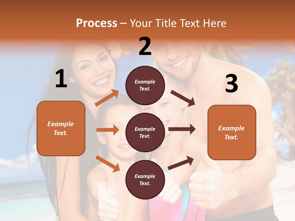 Summer Sea Enjoyment PowerPoint Template