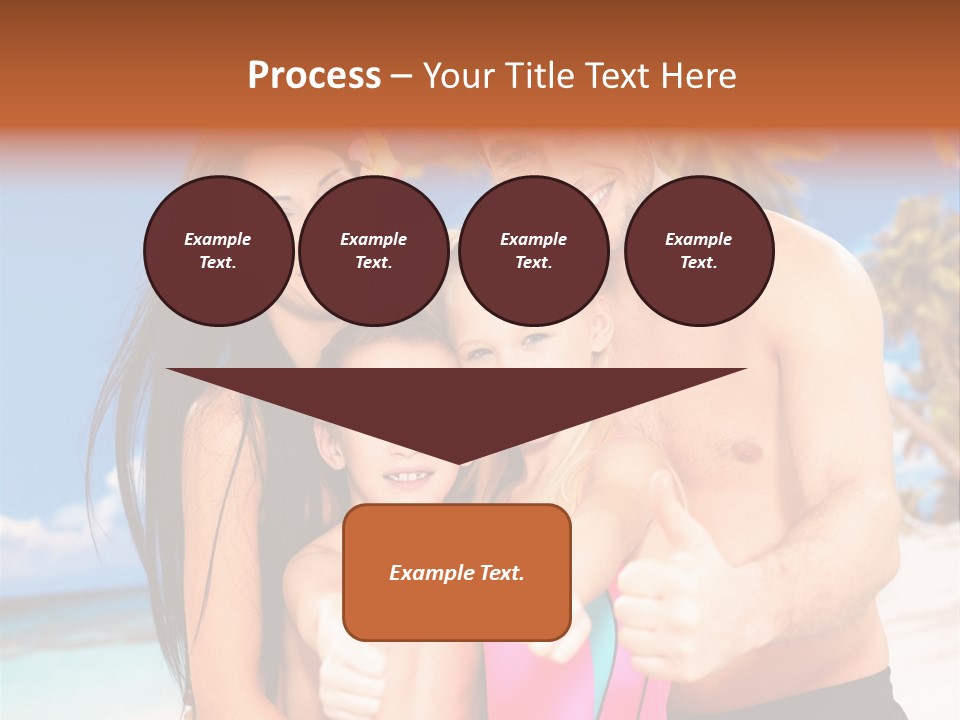 Summer Sea Enjoyment PowerPoint Template