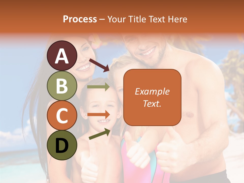 Summer Sea Enjoyment PowerPoint Template