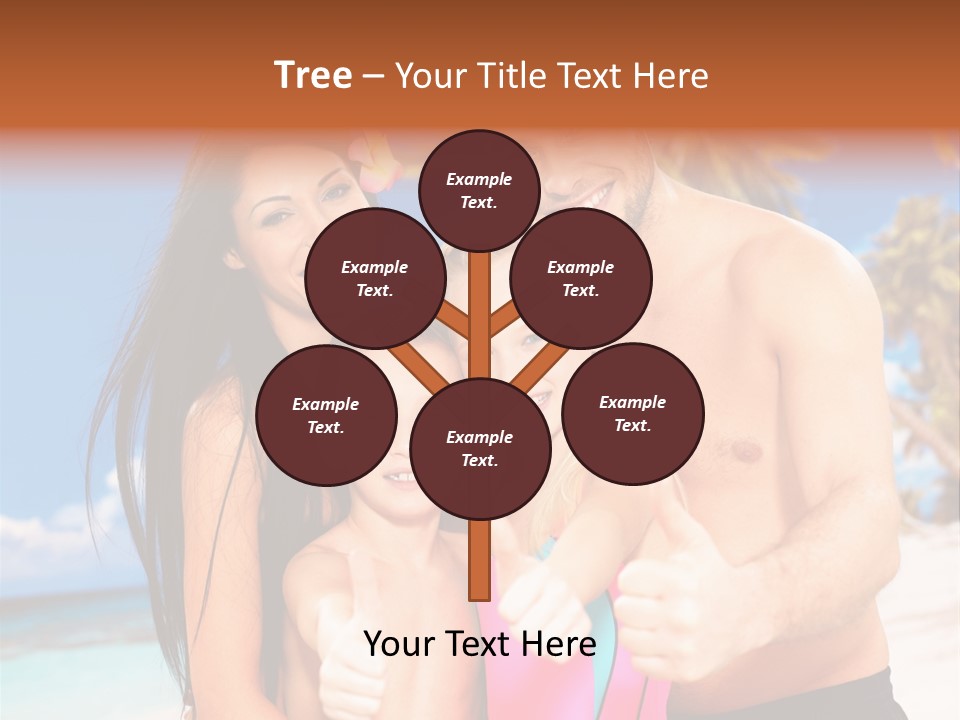 Summer Sea Enjoyment PowerPoint Template