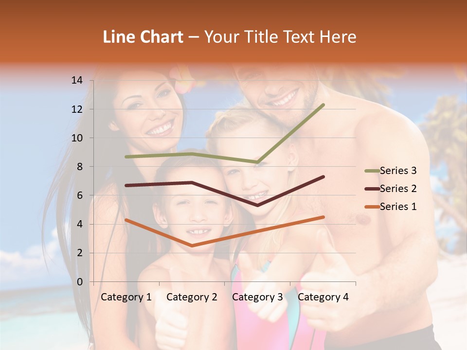 Summer Sea Enjoyment PowerPoint Template