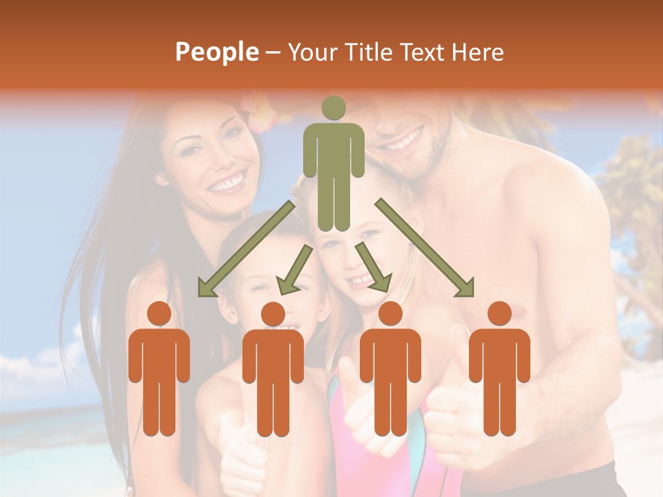 Summer Sea Enjoyment PowerPoint Template