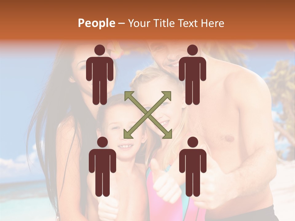 Summer Sea Enjoyment PowerPoint Template