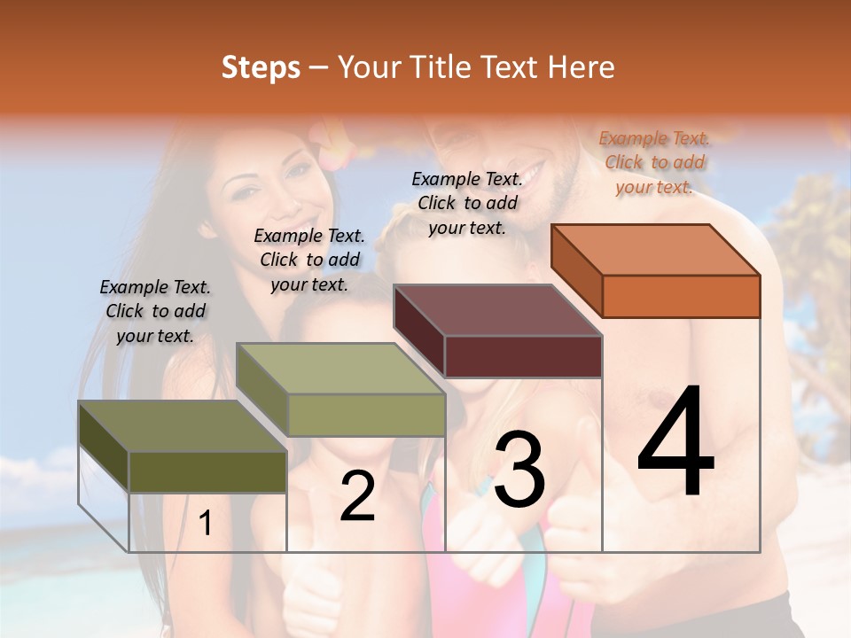 Summer Sea Enjoyment PowerPoint Template
