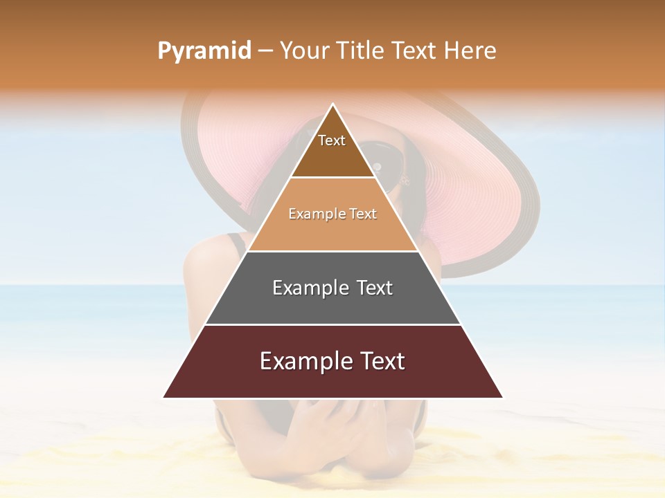 Young Female Beautiful PowerPoint Template