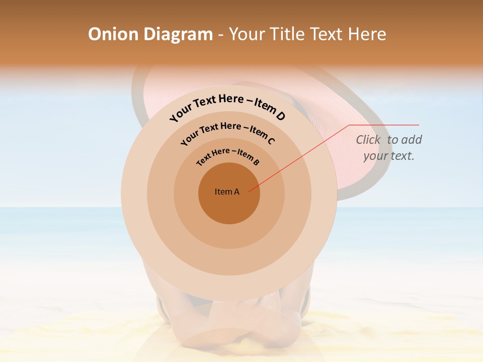 Young Female Beautiful PowerPoint Template