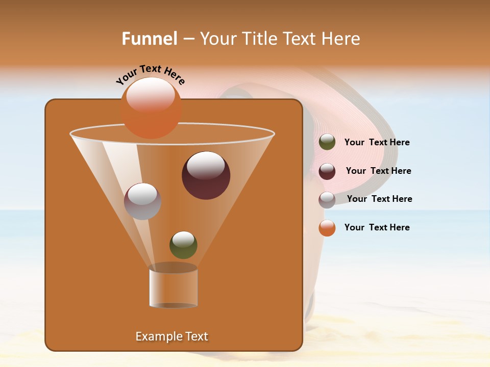 Young Female Beautiful PowerPoint Template