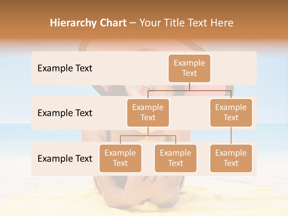 Young Female Beautiful PowerPoint Template