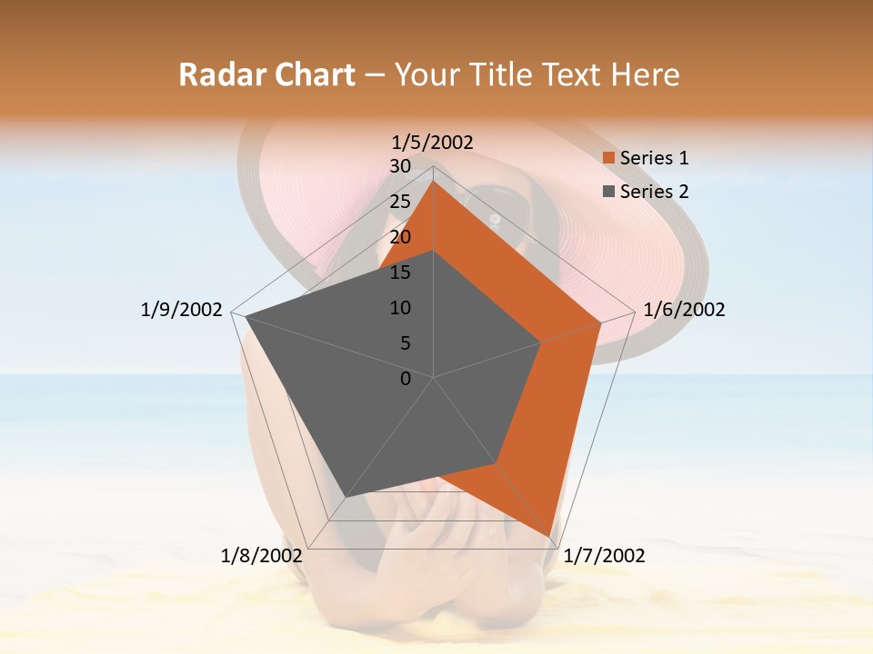 Young Female Beautiful PowerPoint Template