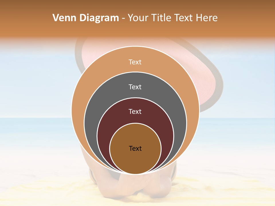 Young Female Beautiful PowerPoint Template