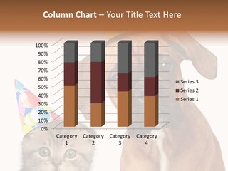 Baby Animals White Boxer Puppy PowerPoint Template