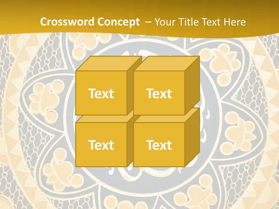 Light Faith Calligraphic PowerPoint Template