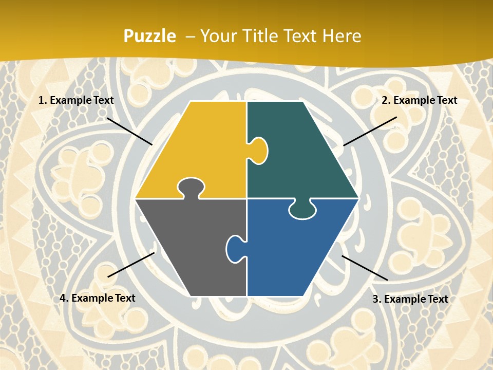 Light Faith Calligraphic PowerPoint Template