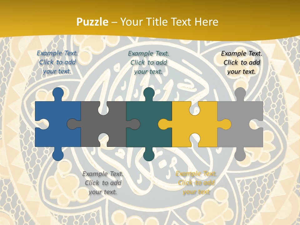 Light Faith Calligraphic PowerPoint Template