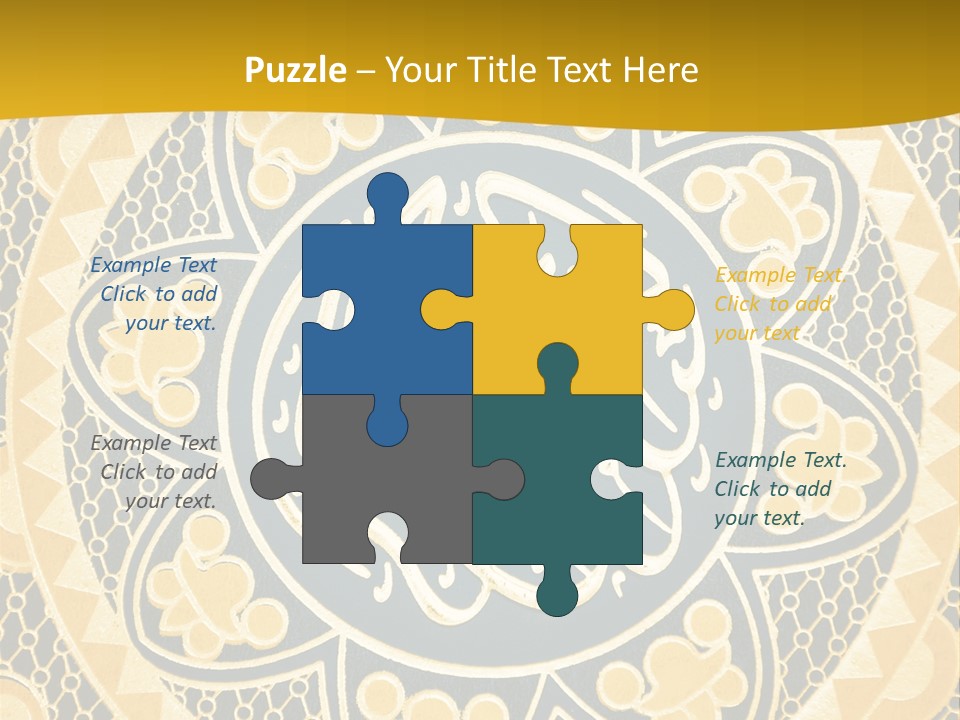 Light Faith Calligraphic PowerPoint Template