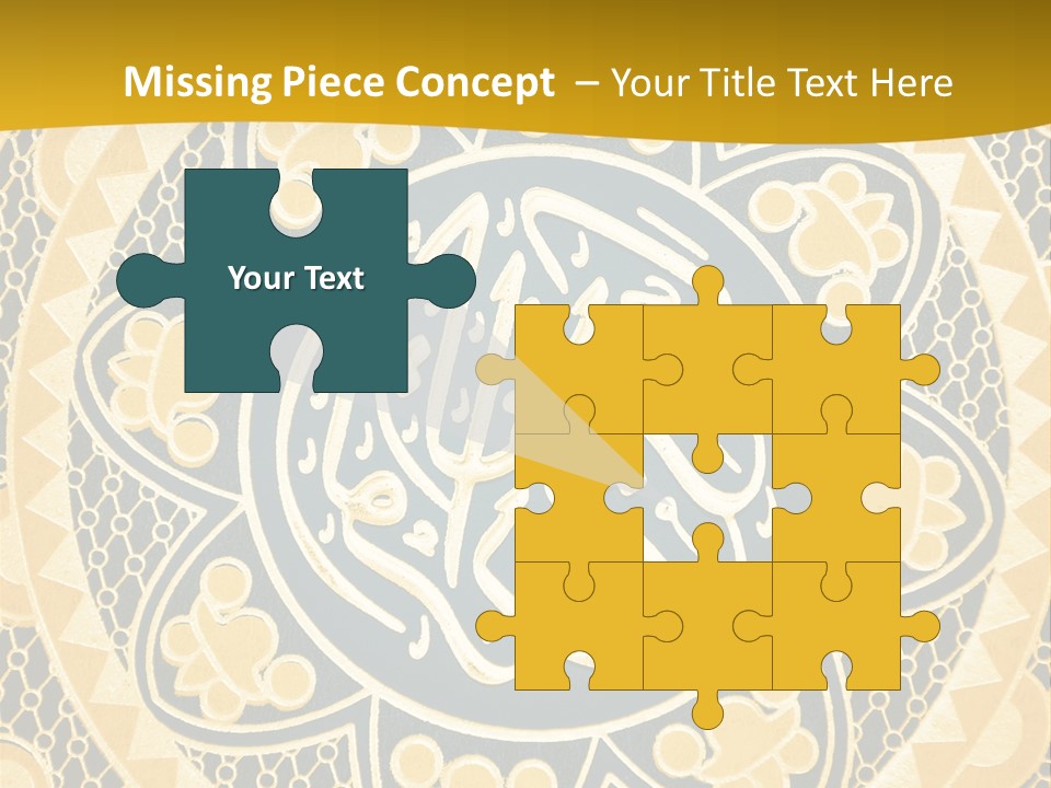 Light Faith Calligraphic PowerPoint Template